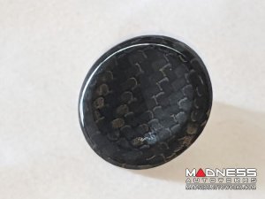 Alfa Romeo Giulia Start/ Stop Button Overlay - Carbon Fiber